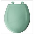 Church Seat Church Seat 200SLOWT 165 Round Closed Front Toilet Seat in Ming Green 200SLOWT 165